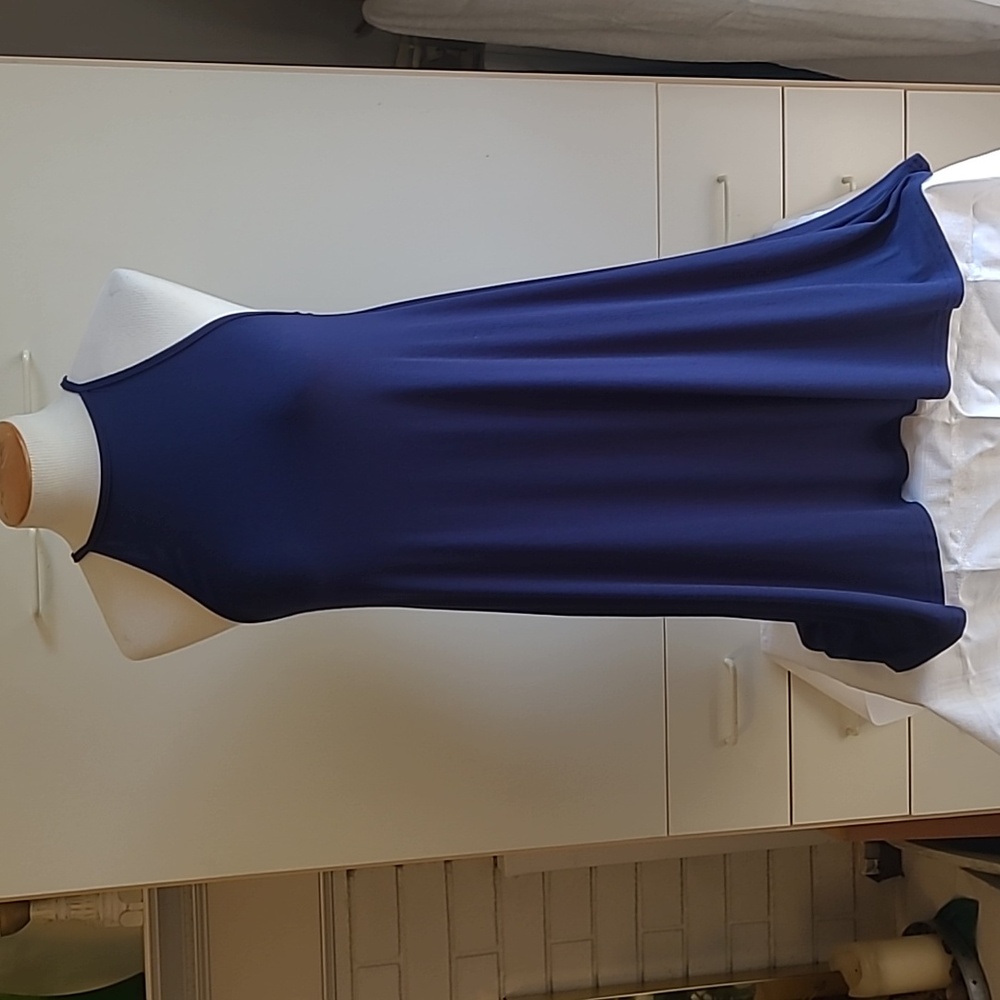 ANGIE Navy sundress, Size Small